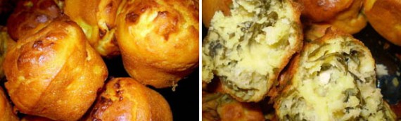 Najjednostavnije meke kukuruzne projice sa feta sirom